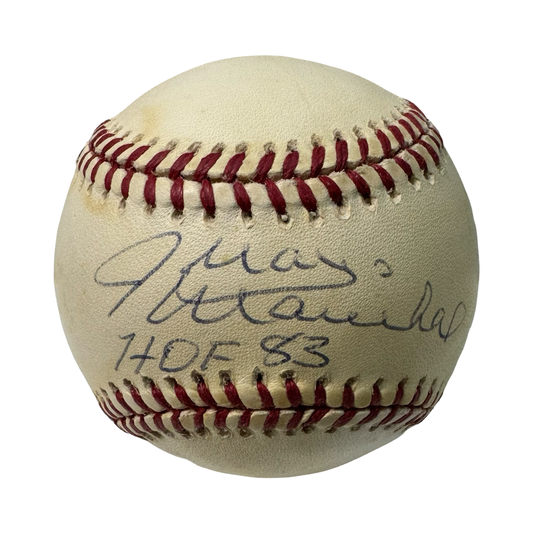 Juan Marichal Autographed Official National League Baseball “HOF 83” Inscription JSA