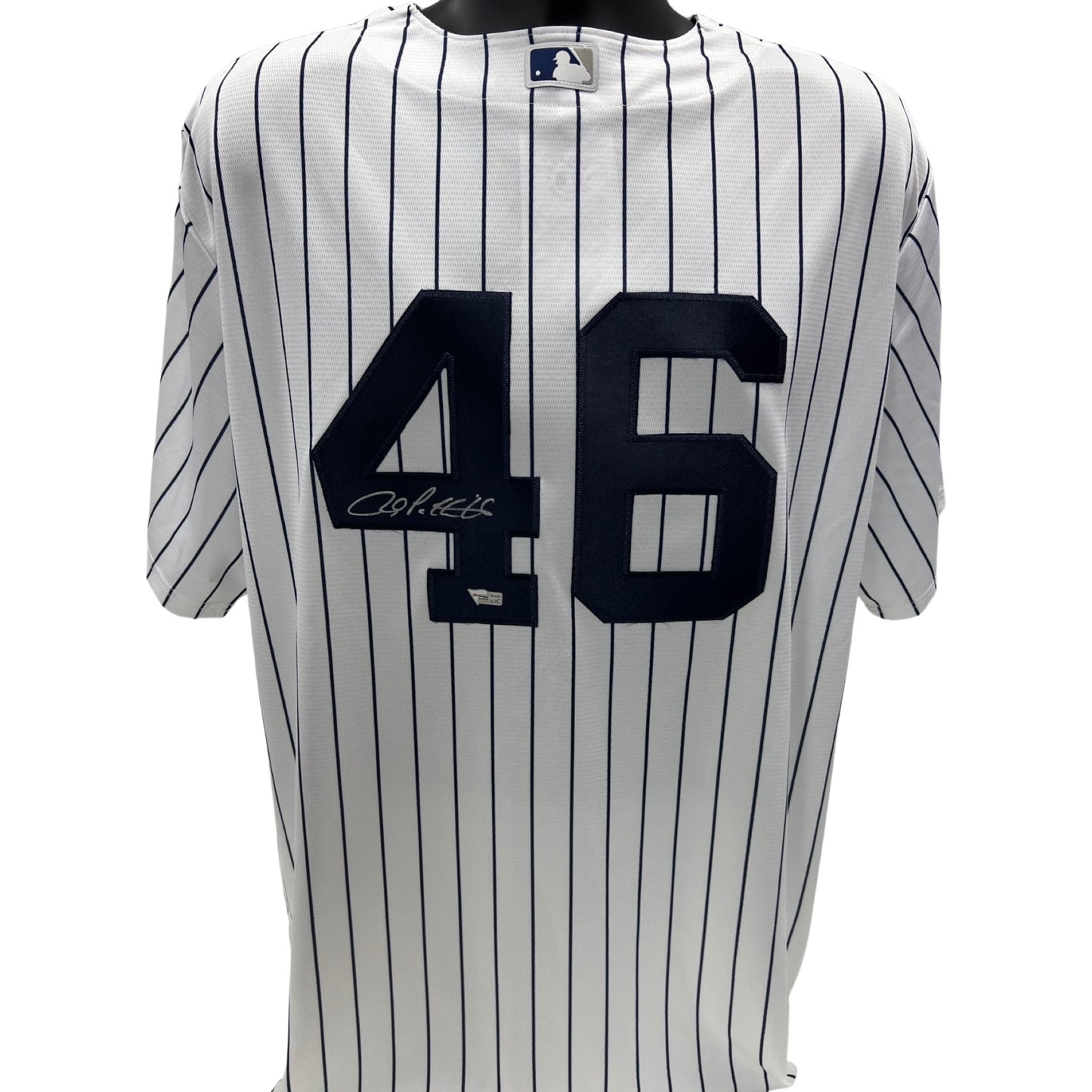 Andy Pettitte Autographed New York Yankees Majestic Pinstripe Jersey Fanatics