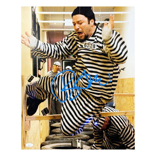 Bam Margera Autographed Jackass 16x20 JSA