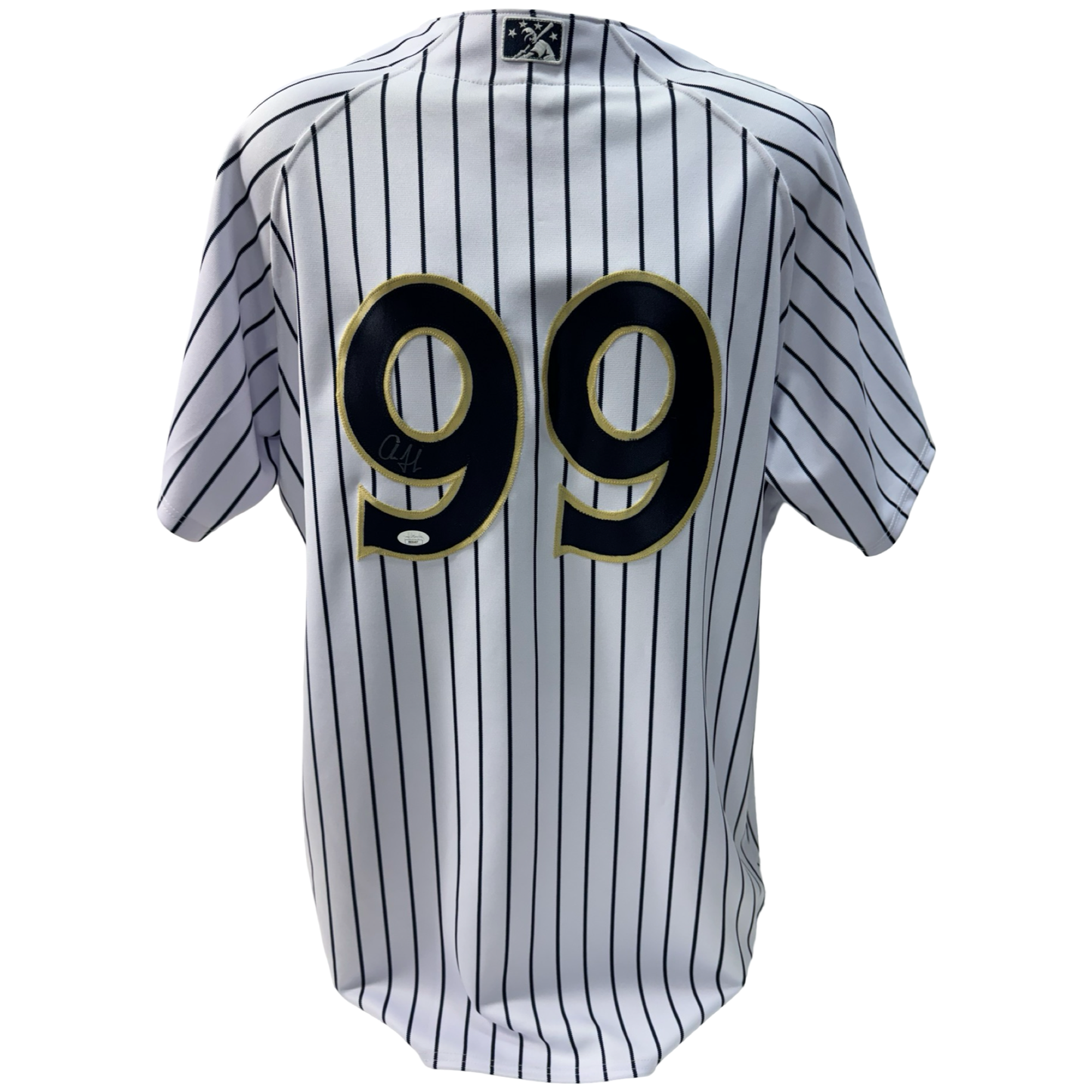 Aaron Judge Autographed Scranton Wilksbury Railriders Wilson Authentic Jersey JSA LOA