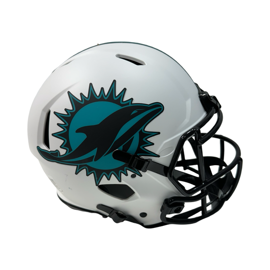 Miami Dolphins Full Size Lunar Eclipse Authentic Helmet