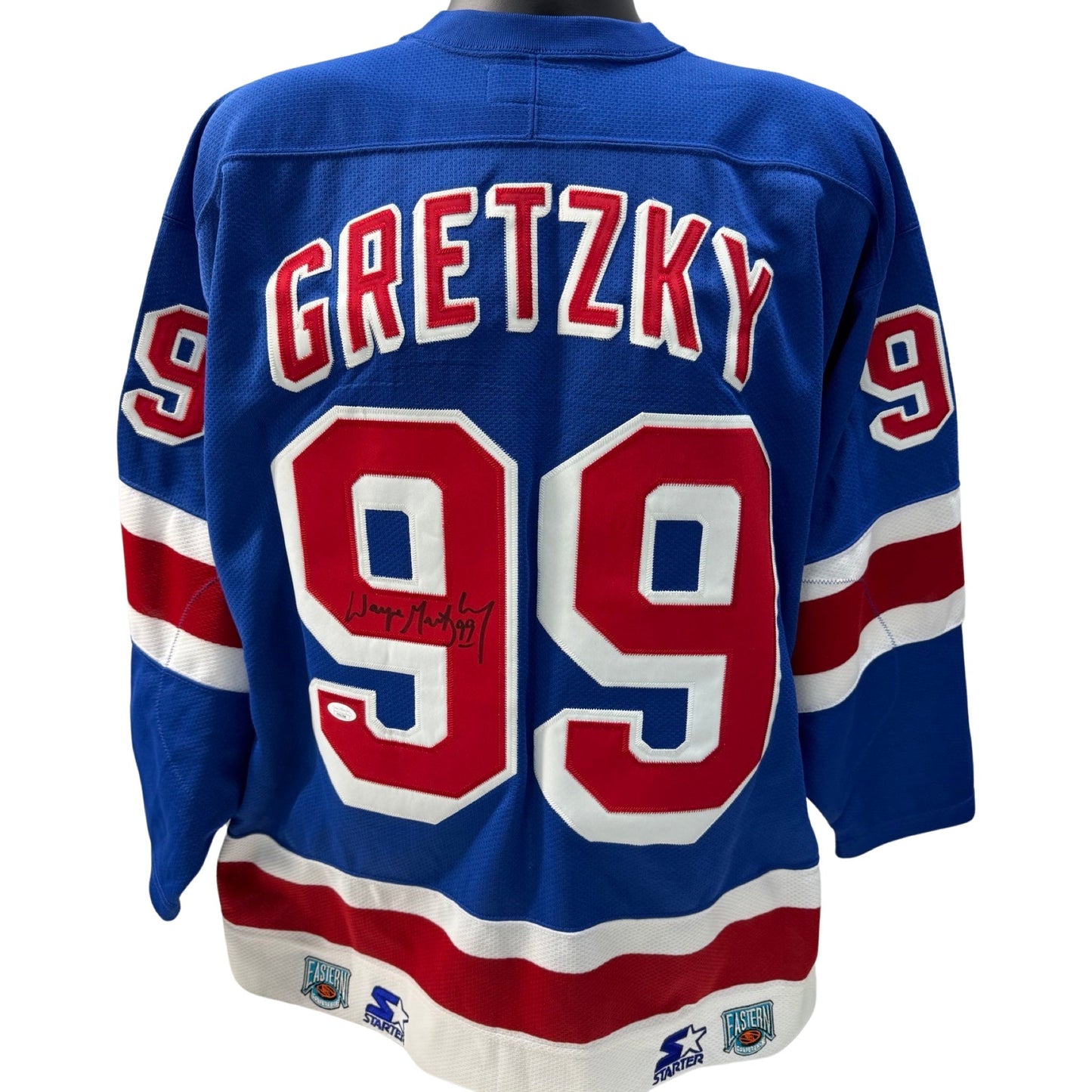 Wayne Gretzky Autographed New York Rangers Starter Authentic Jersey JSA