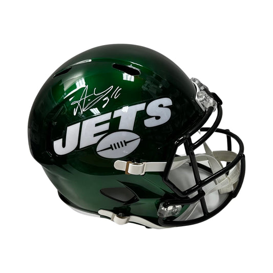 Allan Lazard Autographed New York Jets Speed Replica Helmet Steiner CX