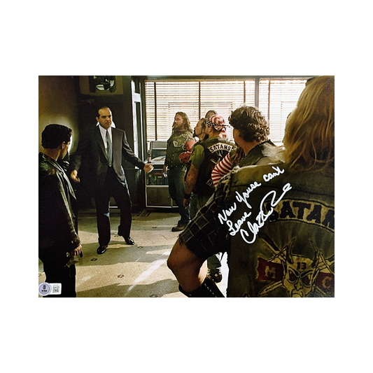 Chazz Palminteri Autographed A Bronx Tale 11x14 Now Youse Can’t Leave Inscription Beckett