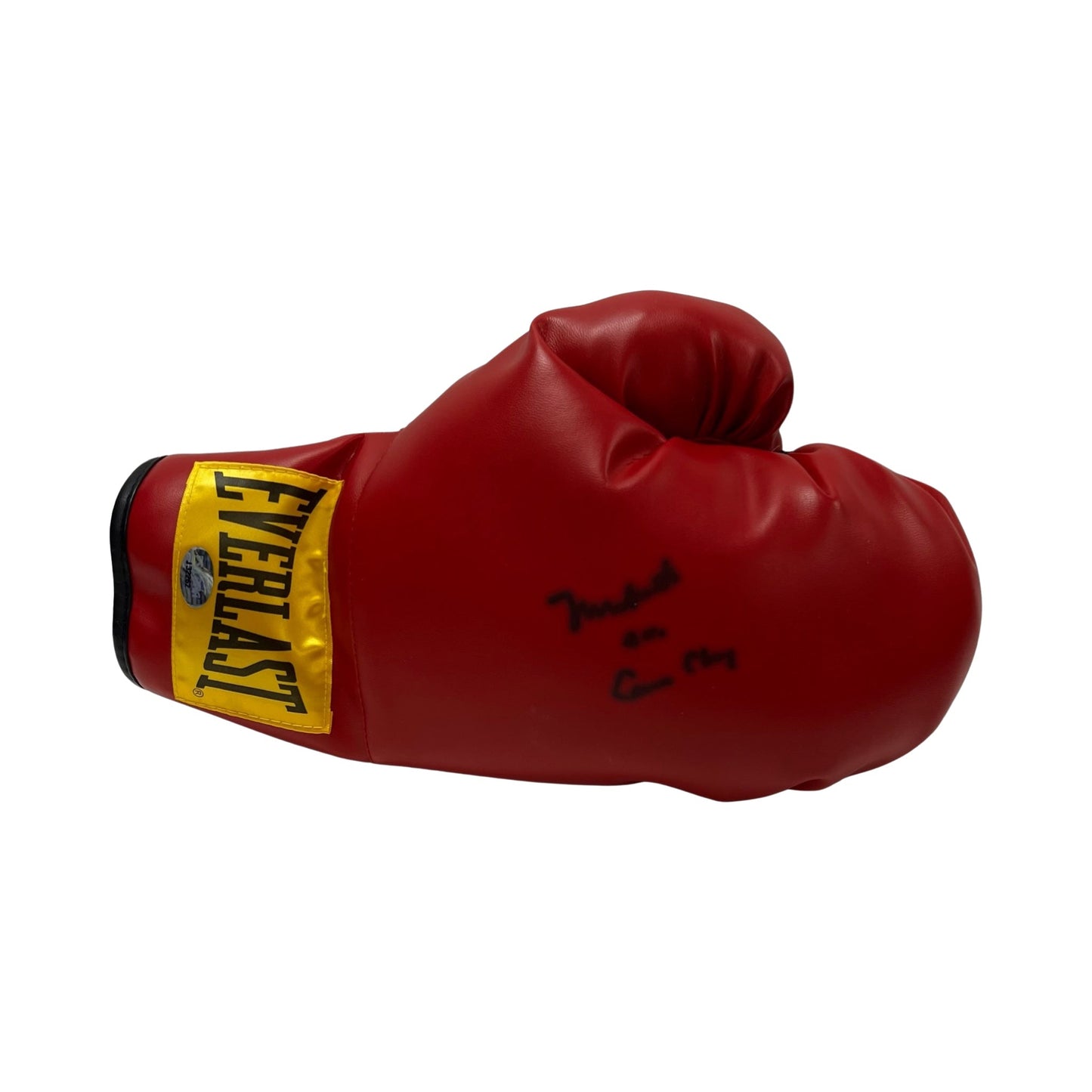 Muhammad Ali Autographed Everlast Boxing Glove AKA Cassius Clay Inscription JSA LOA