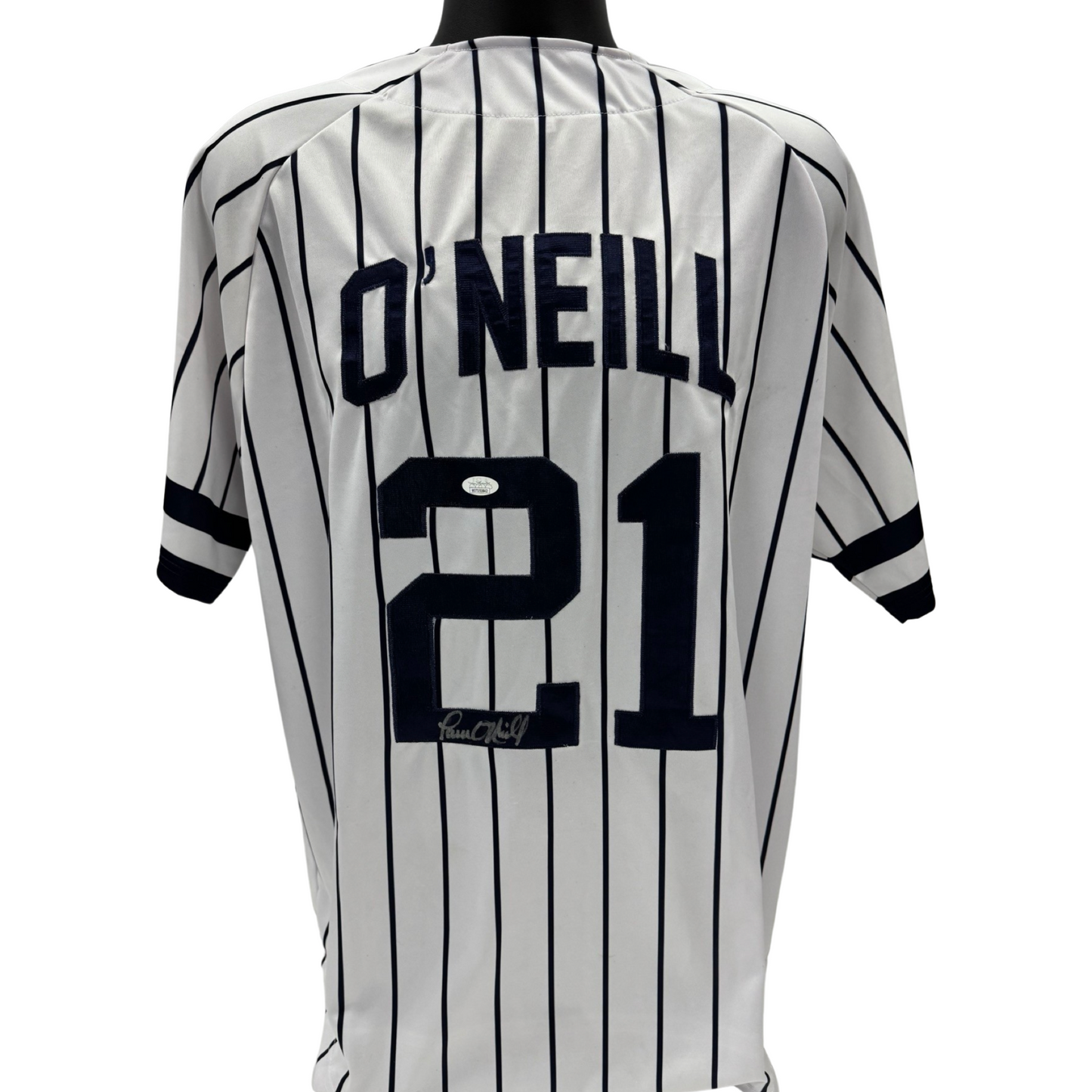 Paul O’Neill Autographed New York Yankees Pinstripe Jersey w/ Nameplate JSA