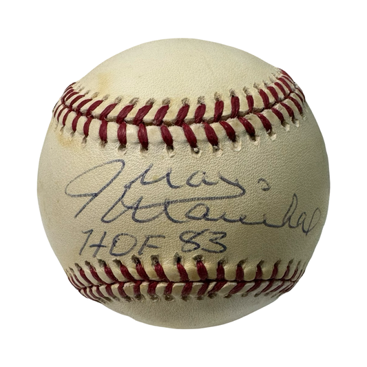 Juan Marichal Autographed Official National League Baseball HOF 83 Inscription JSA
