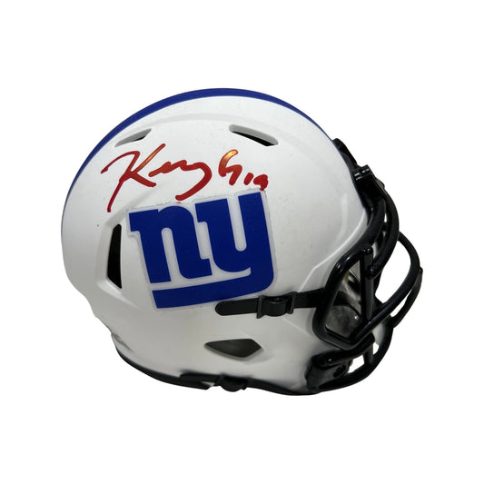 Kenny Golladay Autographed New York Giants Lunar Eclipse Mini Helmet JSA