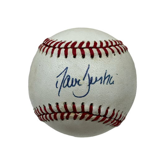 David Justice Autographed Official National League Baseball JSA