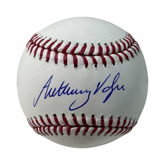 Anthony Volpe Autographed New York Yankees OMLB Fanatics/MLB