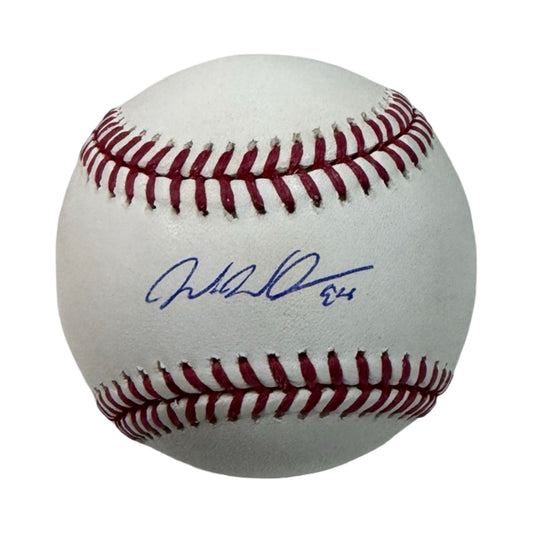 Will Warren New York Yankees Autographed OMLB Beckett BAS
