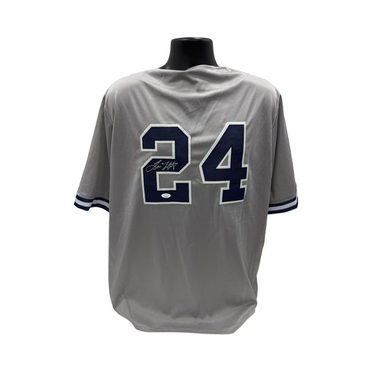 Tino Martinez Autographed New York Yankees Grey Jersey JSA