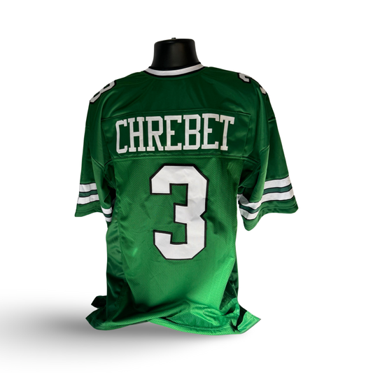 Wayne Chrebet New York Jets Unsigned #3 Custom Green Jersey