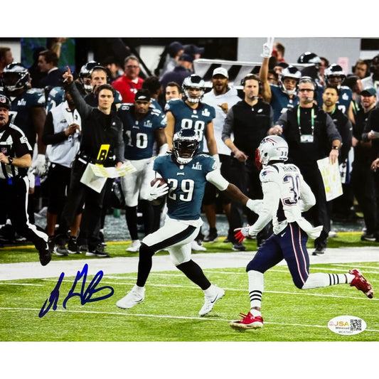 LeGarrett Blount Philadelphia Eagles Against Patriots 8x10 JSA