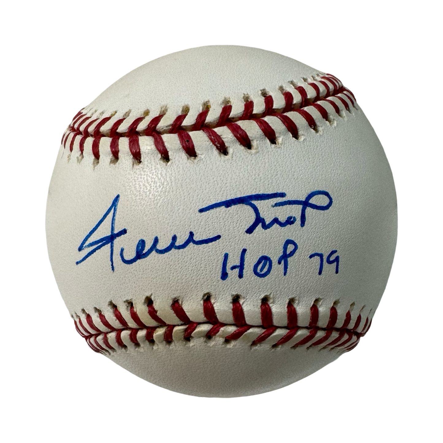 Willie Mays Autographed San Francisco Giants Official National League Baseball “HOF 79” Inscription Steiner