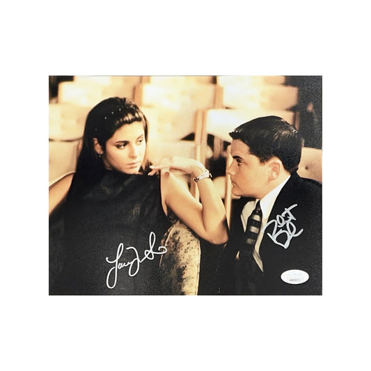 Jamie Lynn Sigler & Robert Iler Autographed Sopranos 8x10 JSA