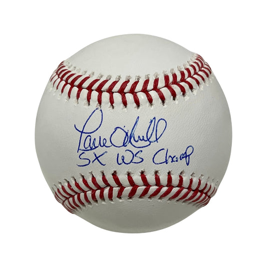 Paul O‘Neill Autographed OMLB 5x WS Champ Inscription Steiner CX