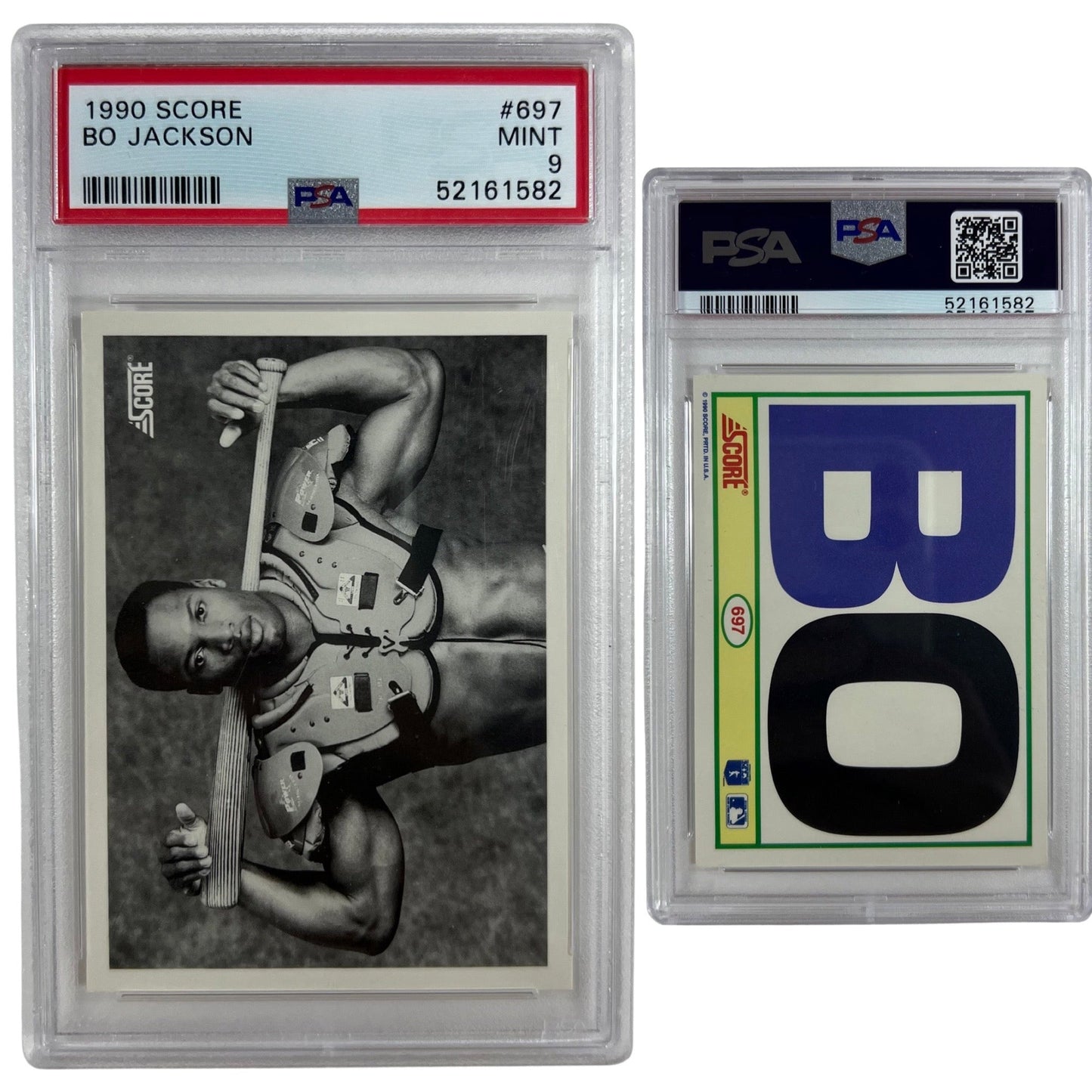 1990 Bo Jackson Score #697 PSA MINT 9