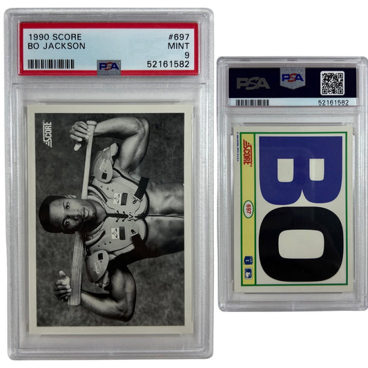 1990 Bo Jackson Score #697 PSA MINT 9