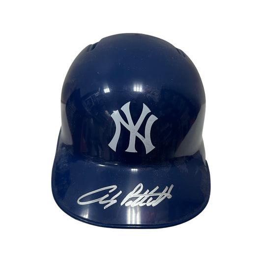 Andy Pettitte Autographed New York Yankees Mini Helmet Fanatics