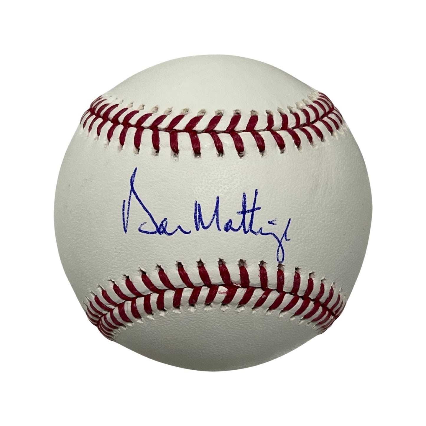 Don Mattingly Autographed New York Yankees OMLB Beckett