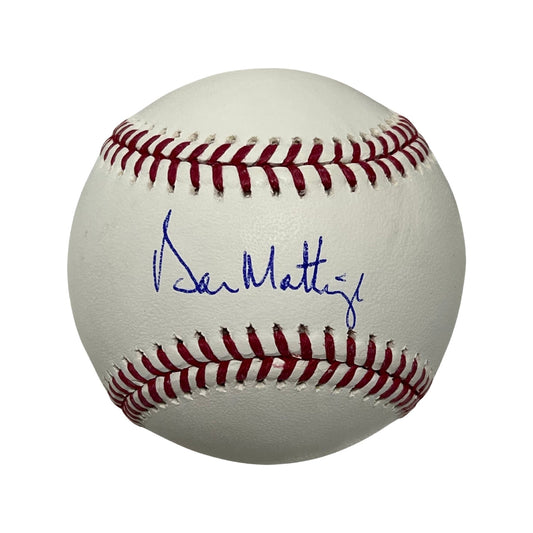 Don Mattingly Autographed New York Yankees OMLB Beckett