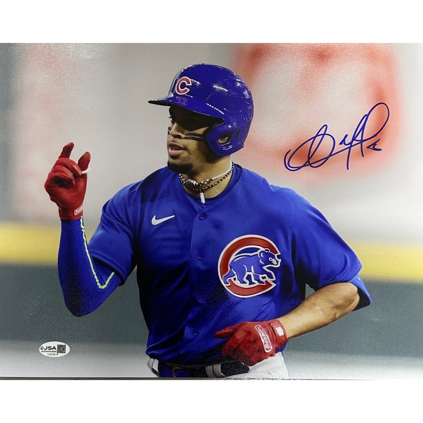 Christopher Morel Autographed Chicago Cubs 11x14 Photo JSA