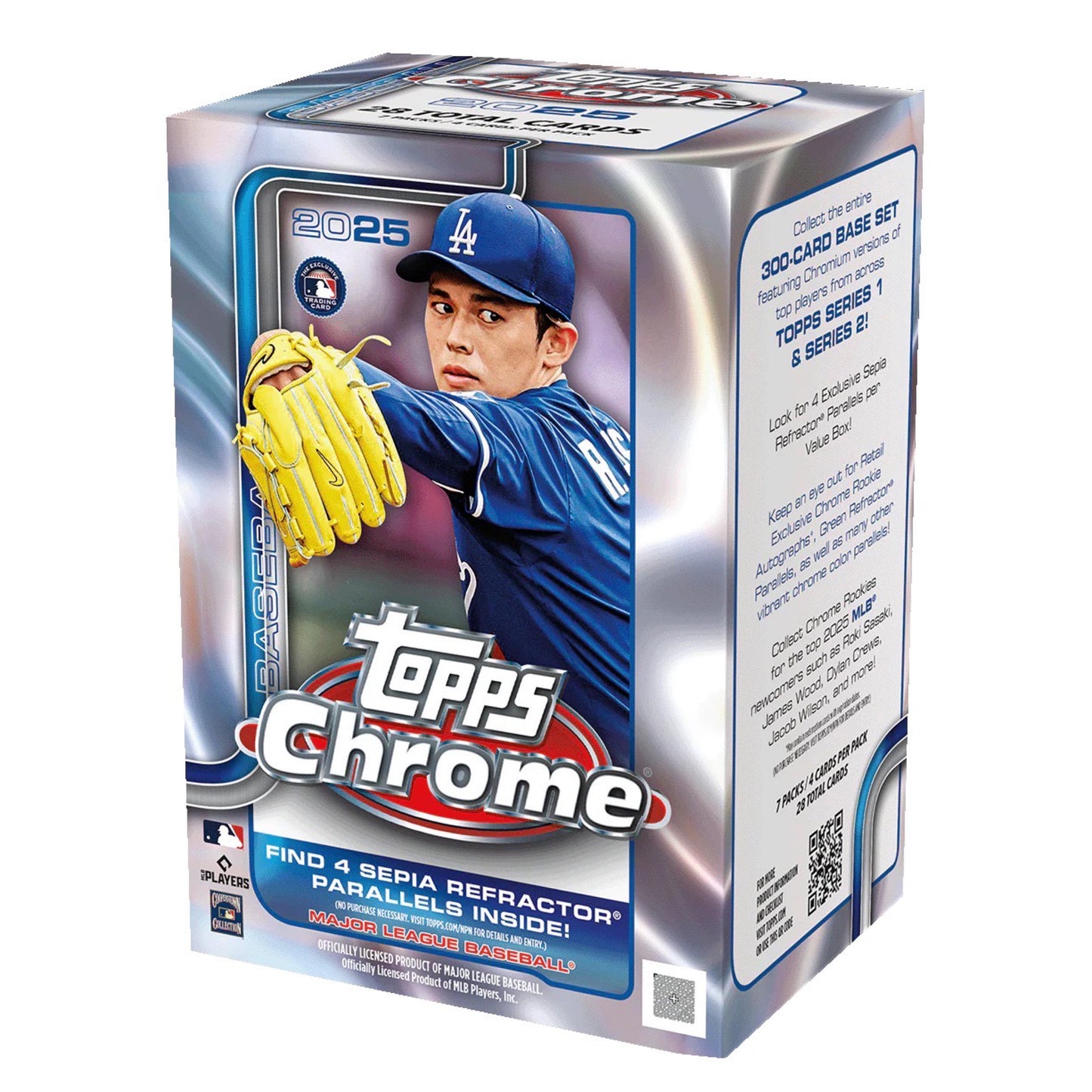 2025 Topps Chrome MLB - Blaster Box