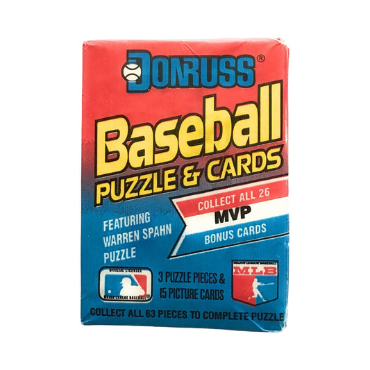 1989 Donruss MLB - Retail Pack