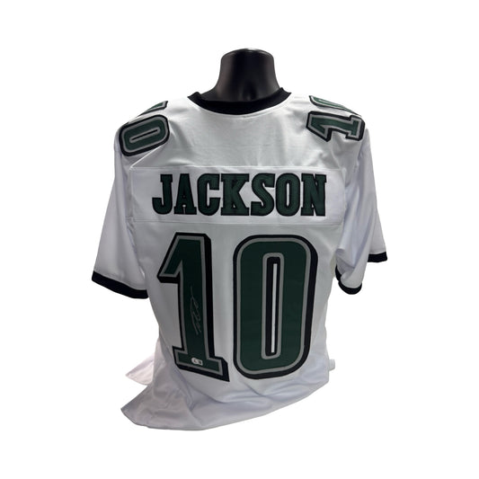 Desean Jackson Autographed Philadelphia Eagles White Jersey Beckett BAS