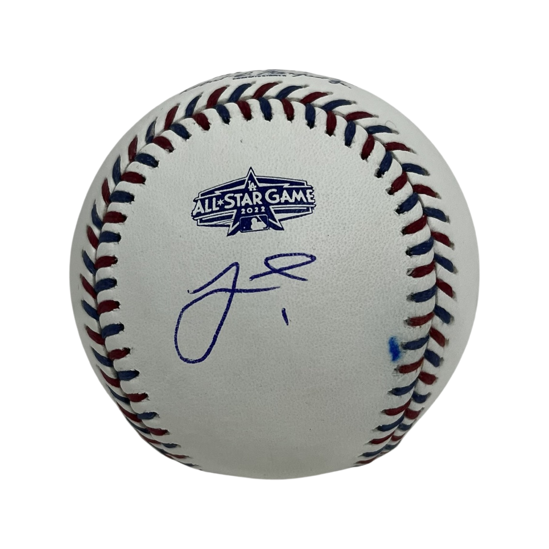 Jeff McNeil Autographed 2022 All Star Game Logo Ball JSA
