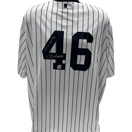 Andy Pettitte Autographed New York Yankees Majestic Pinstripe Jersey “Last to Wear #46” Inscription Fanatics/MLB