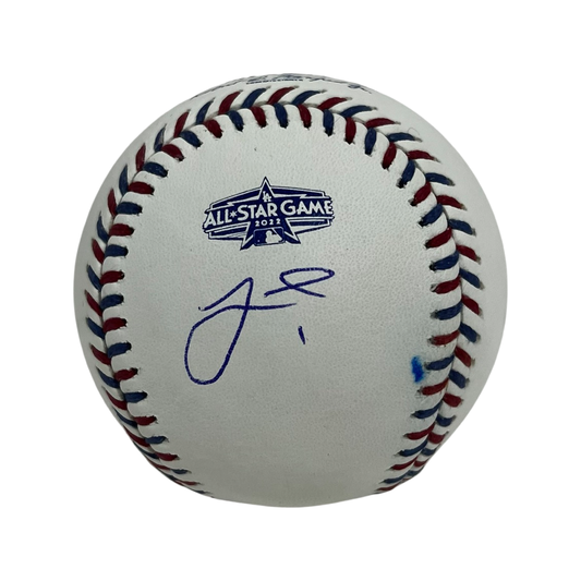 Jeff McNeil Autographed 2022 All Star Game Logo Ball JSA