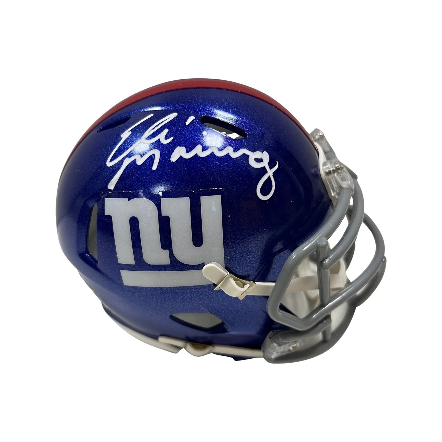 Eli Manning Autographed New York Giants Speed Mini Helmet Fanatics