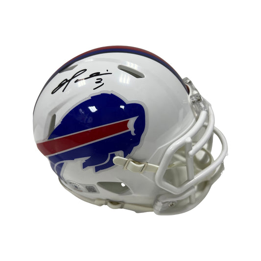 Damar Hamlin Autographed Buffalo Bills Speed Mini Helmet Beckett