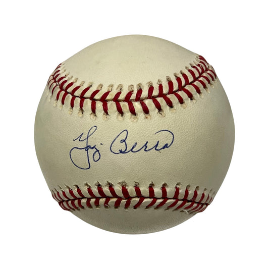 Yogi Berra Autographed New York Yankees American League Baseball JSA