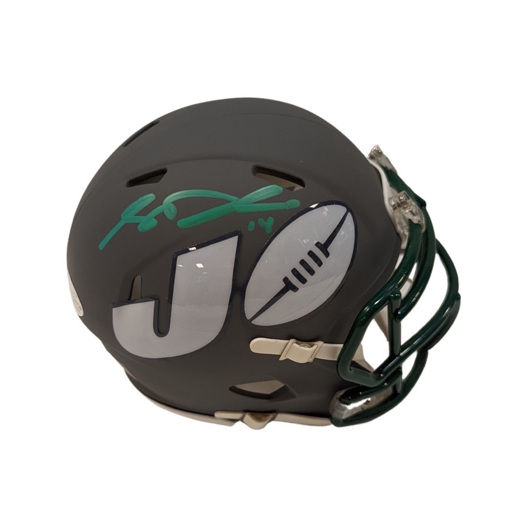 Sam Darnold Autographed New York Jets Amp Mini Helmet Beckett