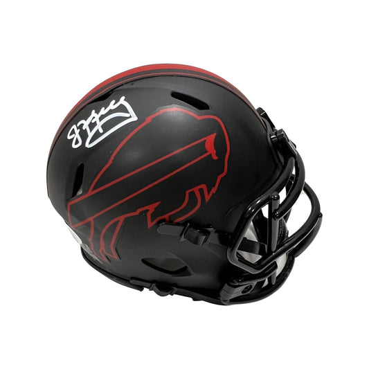 Jim Kelly Autographed Buffalo Bills Eclipse Mini Helmet JSA