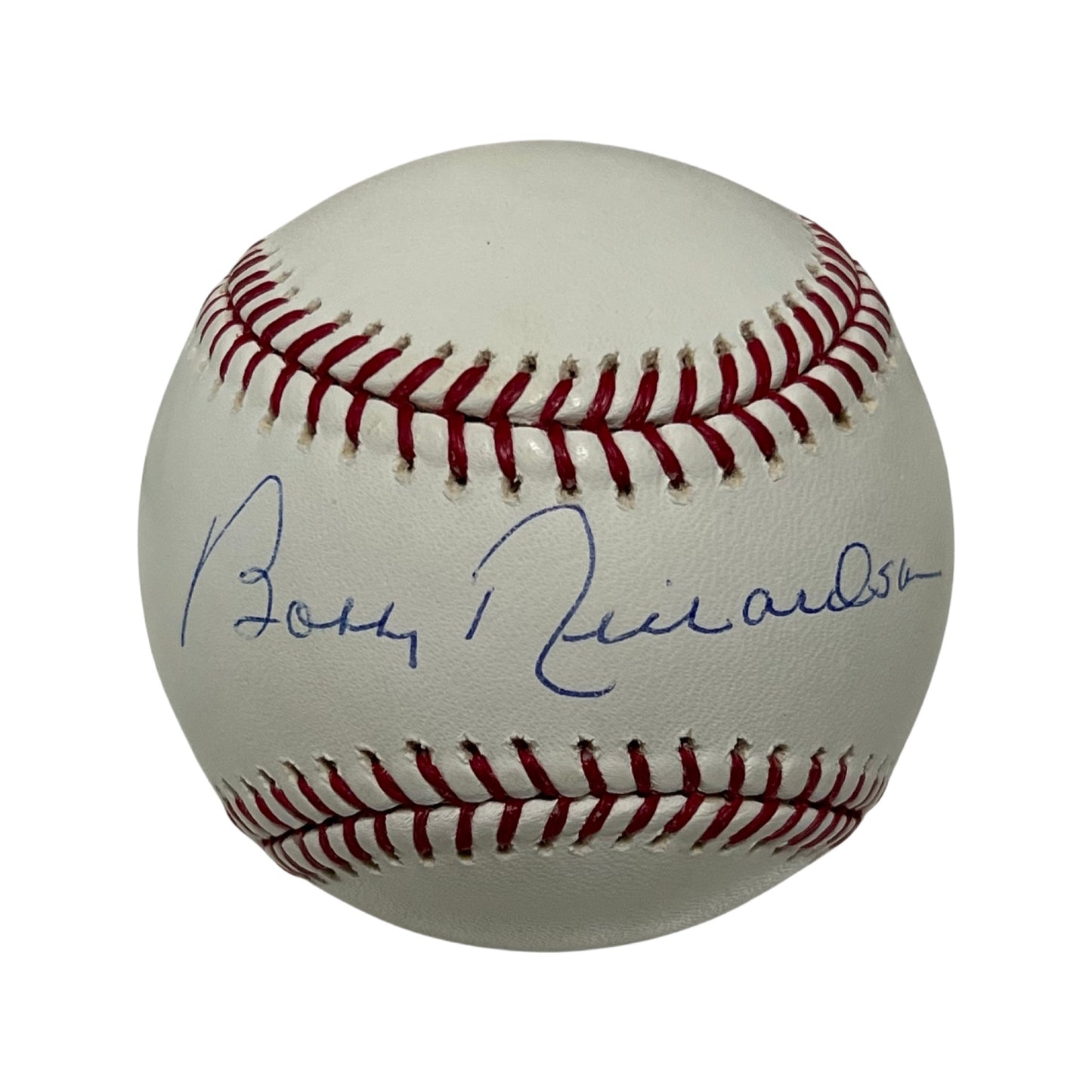 Bobby Richardson Autographed New York Yankees OMLB Steiner