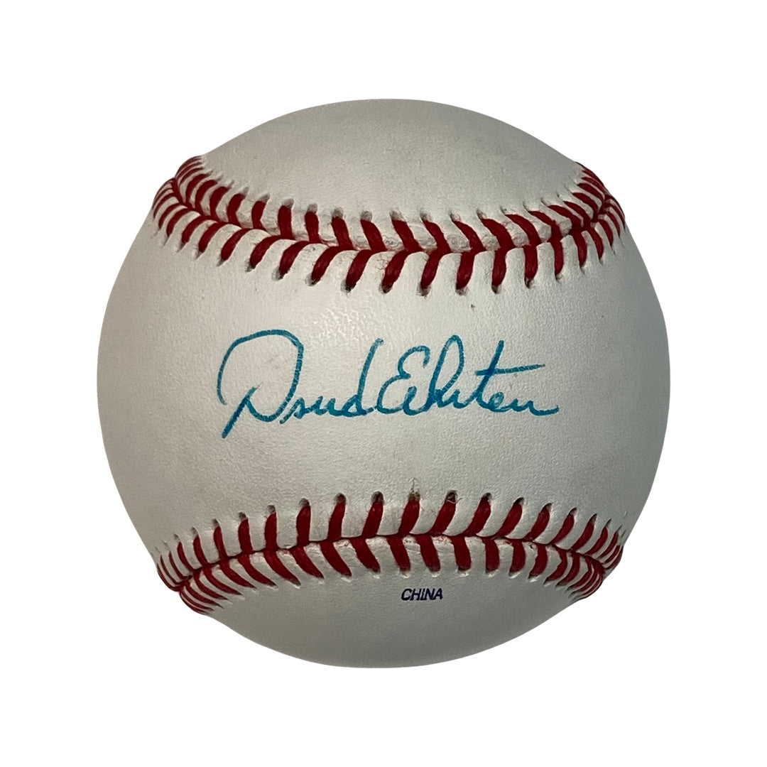 David Eckstein Autographed NY Penn League Baseball JSA