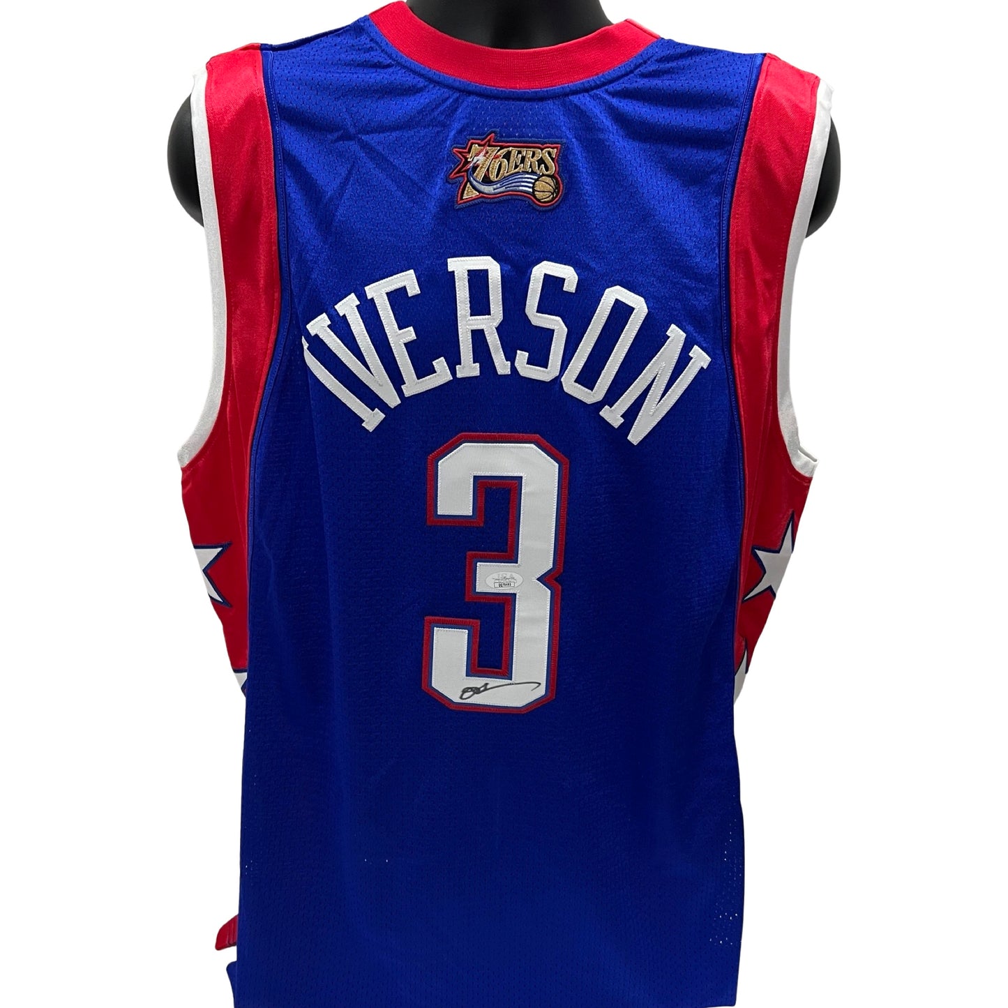Allen Iverson Autographed Philadelphia 76’ers 2004 NBA All Star Game Mitchell & Ness Authentic Jersey JSA