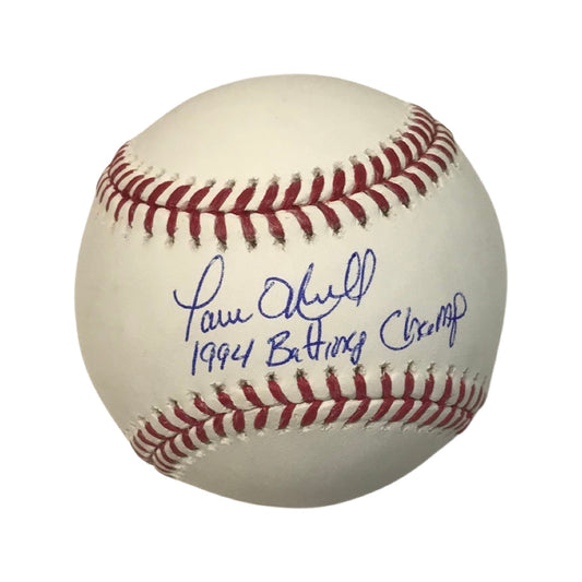 Paul O’Neill Autographed New York Yankees OMLB 1994 Batting Champ Inscription Steiner CX