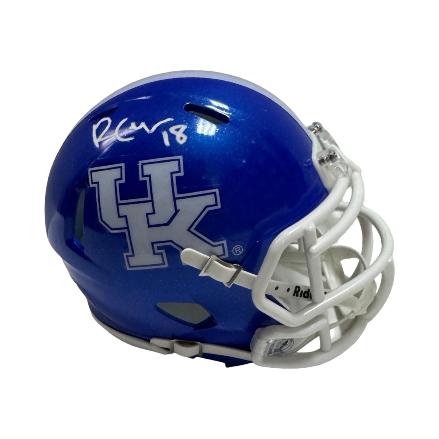 Randall Cobb Autographed University of Kentucky Mini Helmet JSA