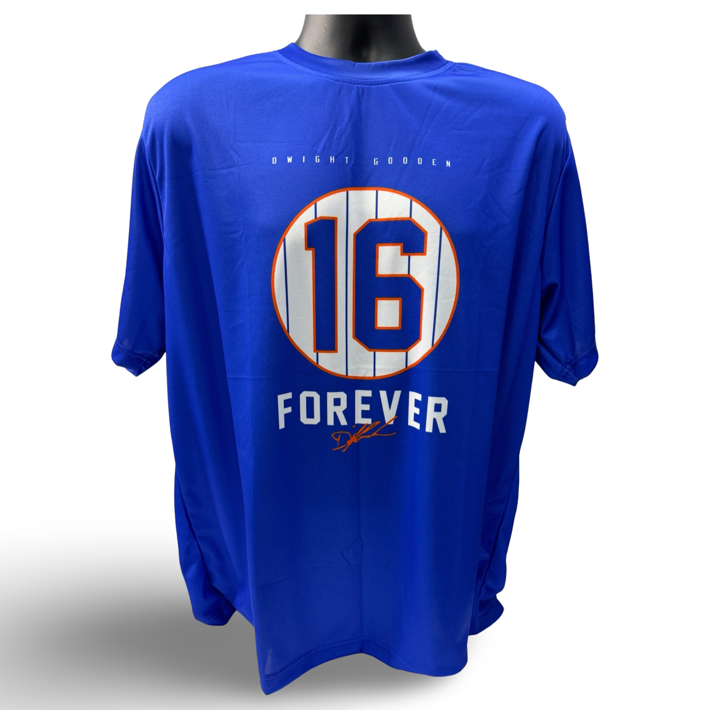 Doc Gooden #16 Forever Blue T-Shirt - Small
