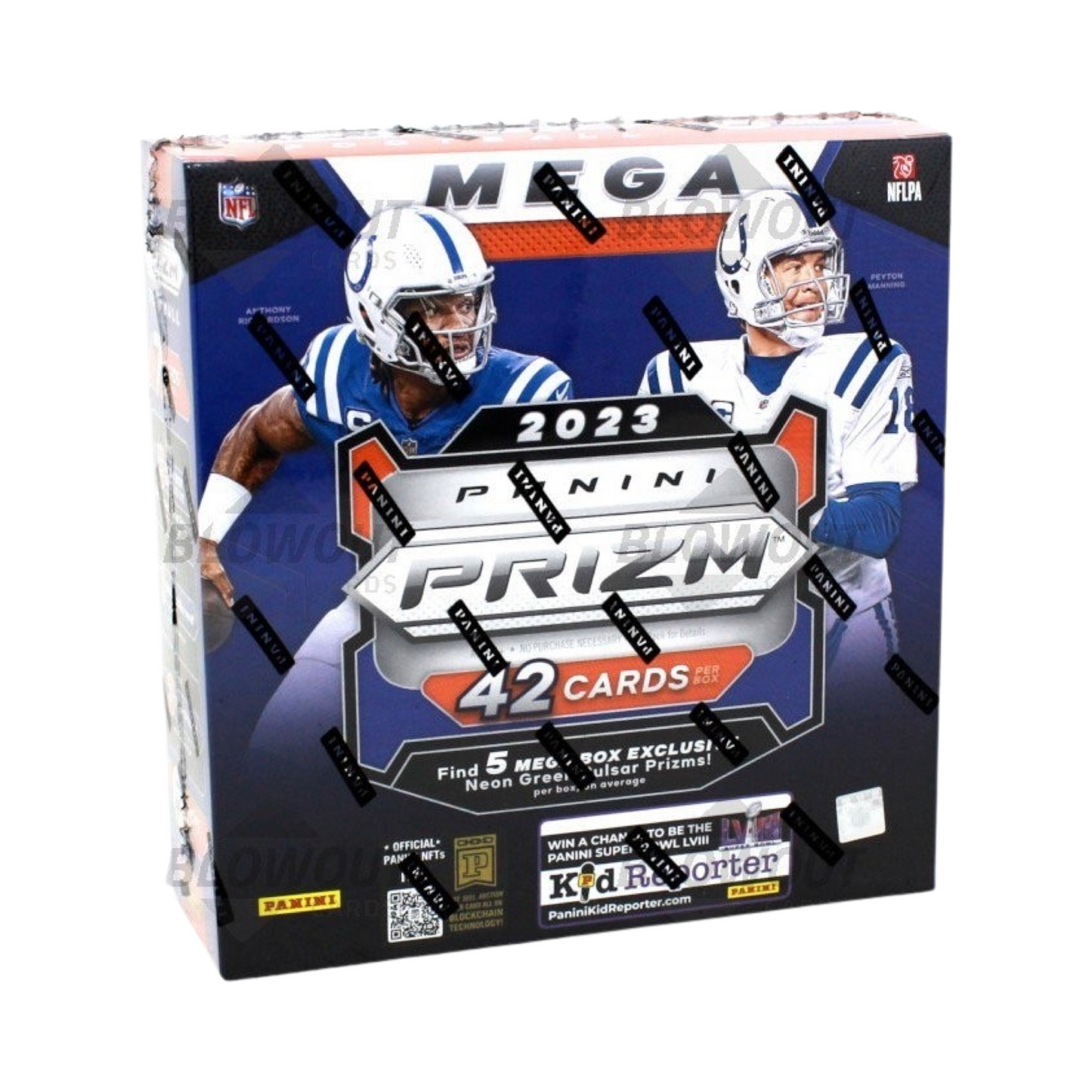 2023 NFL Panini Prizm - Mega Box (Neon Green)