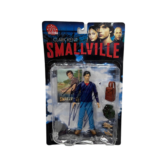 Tom Welling Autographed Clark Kent Smallville Action Figure JSA