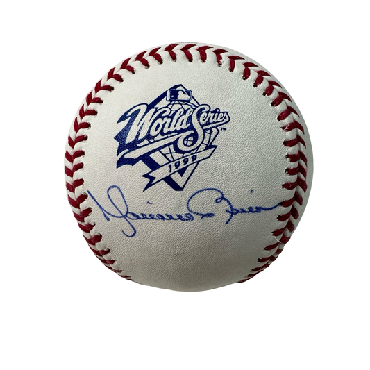 Mariano Rivera Autographed 1999 World Series Logo Baseball Steiner