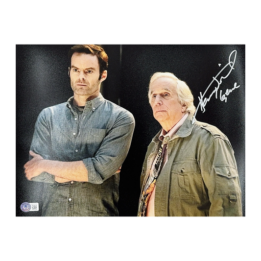 Henry Winkler Autographed Barry 11x14 Gene Inscription Beckett