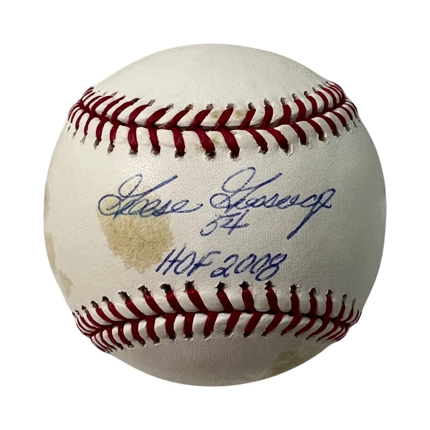 Goose Gossage Autographed OMLB "HOF 2008" Inscription JSA
