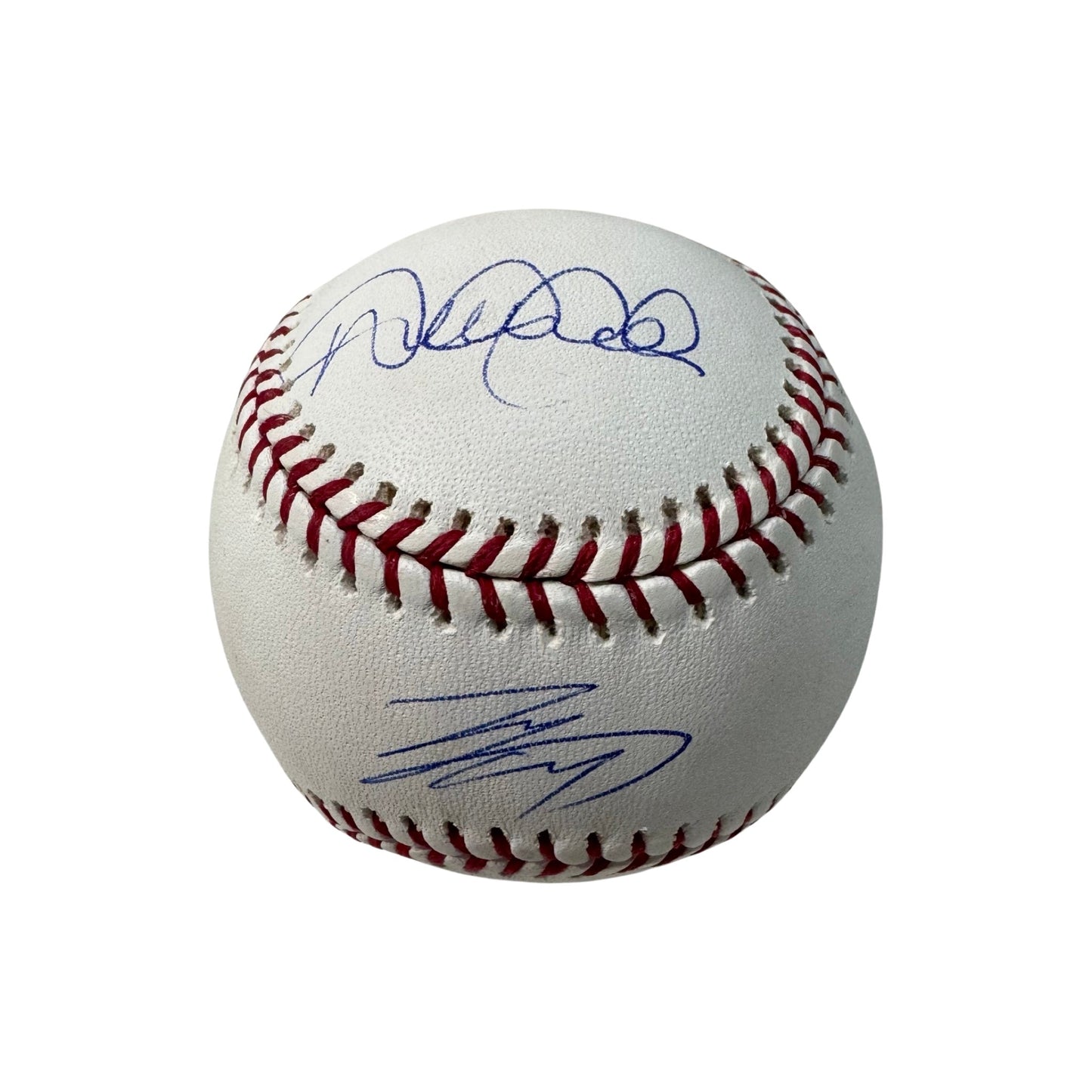 Derek Jeter & Shohei Ohtani Autographed OMLB MLB & Steiner